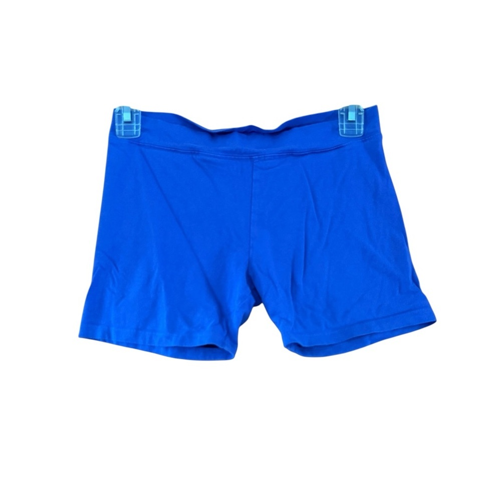 SO Blue Cotton Blend Shorts